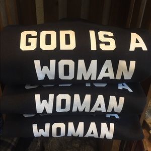 Black Statement Sweatshirt.